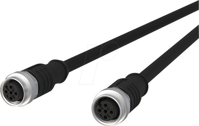 MC 142MCA22050 - Sensorleitung, M12, 4 pol, Ku > Ku, 5 m