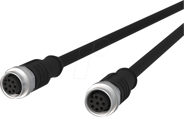 MC 142MEA22020 - Sensorleitung, M12, 8 pol, Ku > Ku, 2 m