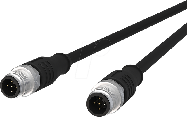 MC 142MGA11010 - Sensorleitung, M12, 5 pol, St > St, 1 m
