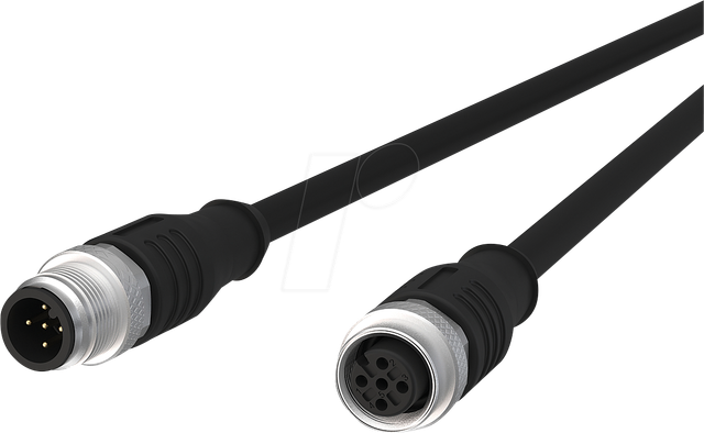 MC 142MGA12050 - Sensorleitung, M12, 5 pol, St > Ku, 5 m