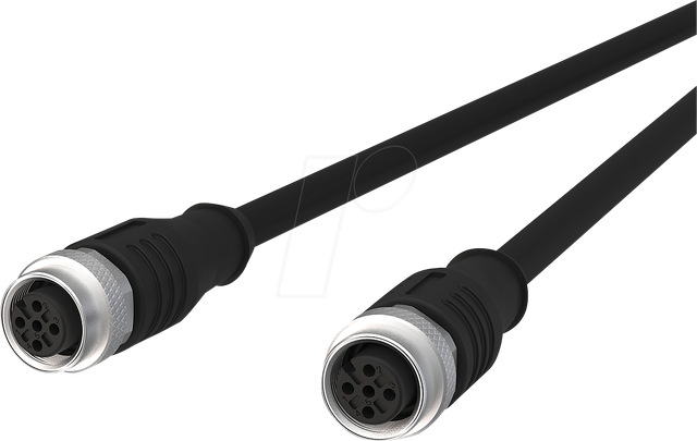 MC 142MGA22050 - Sensorleitung, M12, 5 pol, Ku > Ku, 5 m