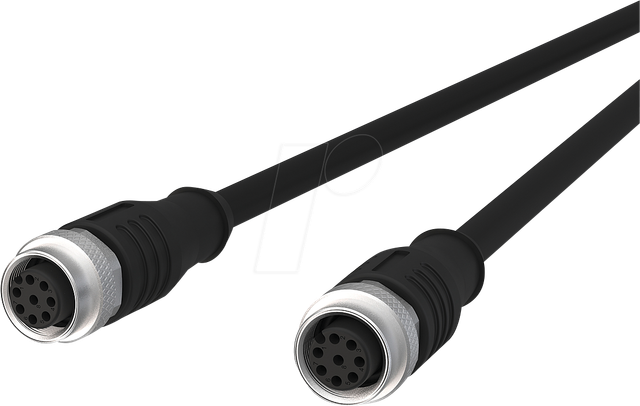 MC 142MHA22020 - Sensorleitung, M12, 8 pol, Ku > Ku, 2 m