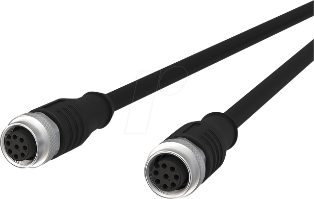 MC 142MHA22010 - Sensorleitung, M12, 8 pol, Ku > Ku, 1 m