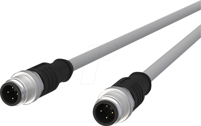 MC 142MIA11020 - Sensorleitung, M12, 4 pol, St > St, 2 m