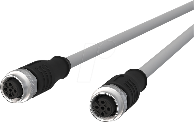 MC 142MLA22010 - Sensorleitung, M12, 4 pol, Ku > Ku, 1 m