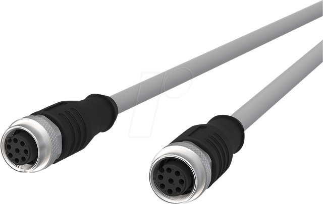 MC 142MNA22050 - Sensorleitung, M12, 8 pol, Ku > Ku, 5 m