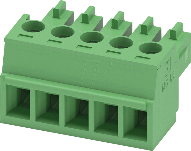 MC 5 ST 3,81 - Leiterplattenstecker, 5-polig, 3,81 mm