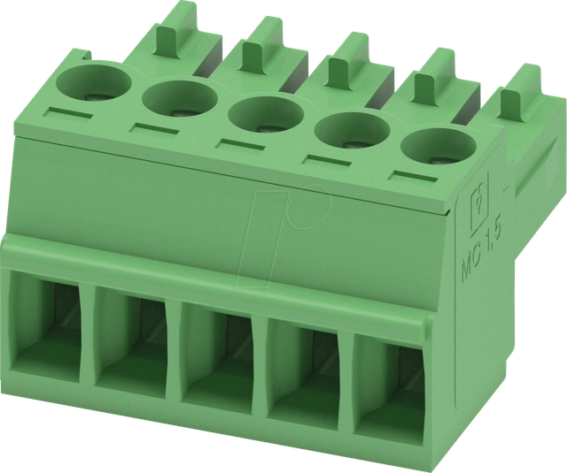 MC 5 ST 3,5 - Leiterplattenstecker, RM: 3,5 mm, 5-polig