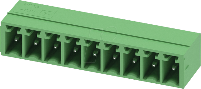 MC 9 G 3,81 - Leiterplatten-Grundleiste, 9-polig, 3,81 mm