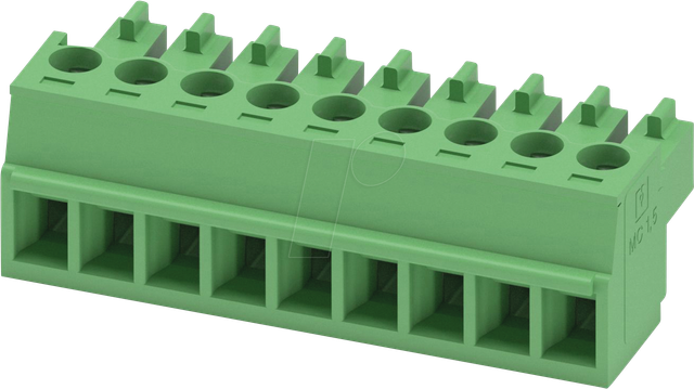 MC 9 ST 3,81 - Leiterplattenstecker, 9-polig, 3,81 mm
