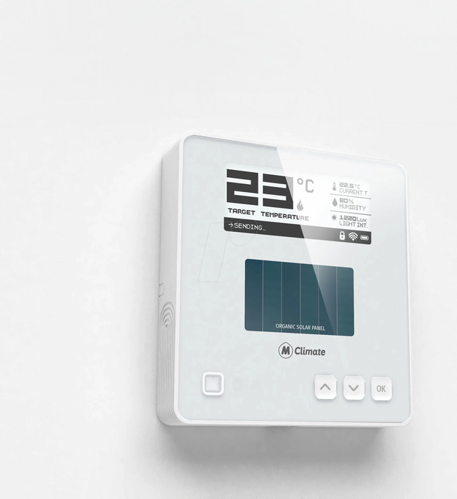MCL WT-01 - LoRaWAN Wandthermostat, E-Ink Display