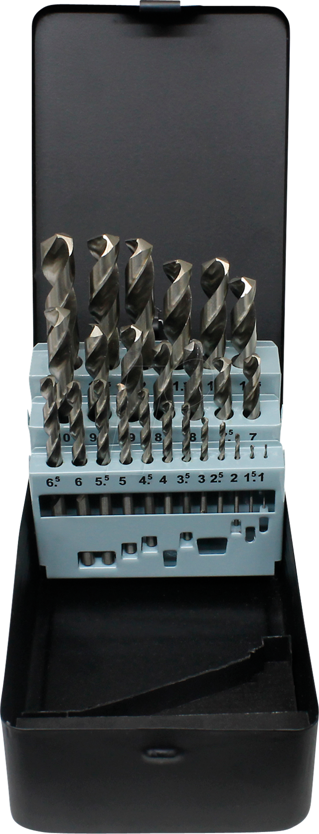 MCP-1533645 - Spiralbohrersatz, HSS-G, 25-teilig, 1 - 13 mm