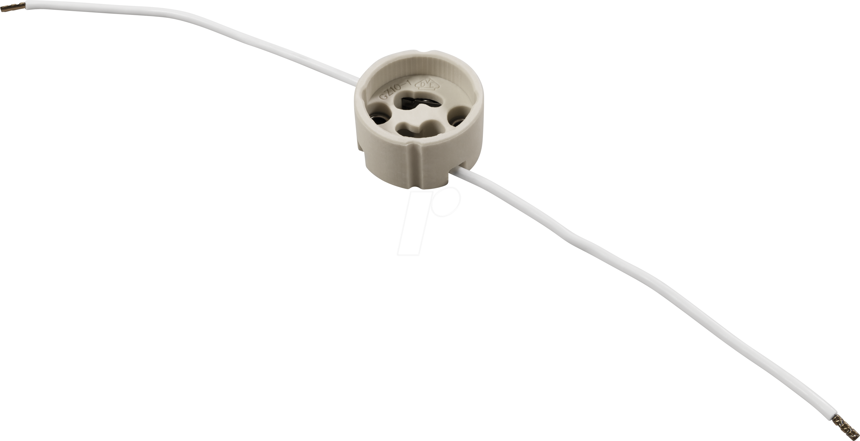 MCS-1452666 - Lampenfassung, GU10, seitlicher Abgang, weiß