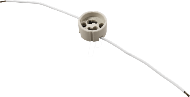 MCS-1452666 - Lampenfassung, GU10, seitlicher Abgang, weiß