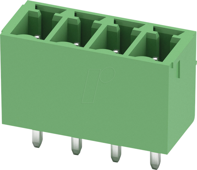 MCV 4 G 3,81 - Leiterplatten-Grundleiste, 4-polig, 3,81 mm