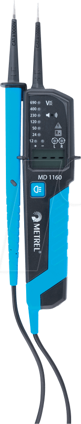 MD 1160 - Spannungsprüfer, 12 - 690 V AC/DC, LCD Anzeige