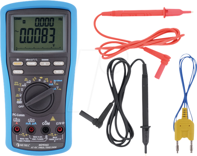 MD 9060 - Multimeter MD 9060, digital, 1000 V, TRMS