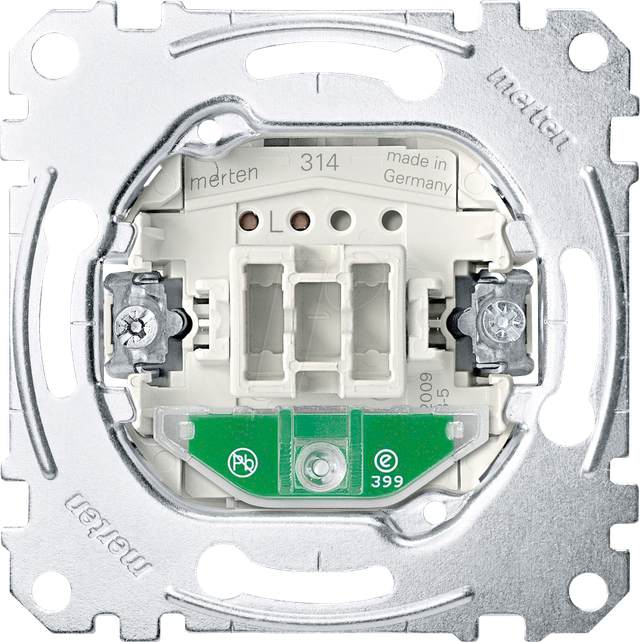 ME 3636-0000 - Aus-/Wechselschalter-Einsatz mit Licht, 1-polig, 16 AX, 250 V AC