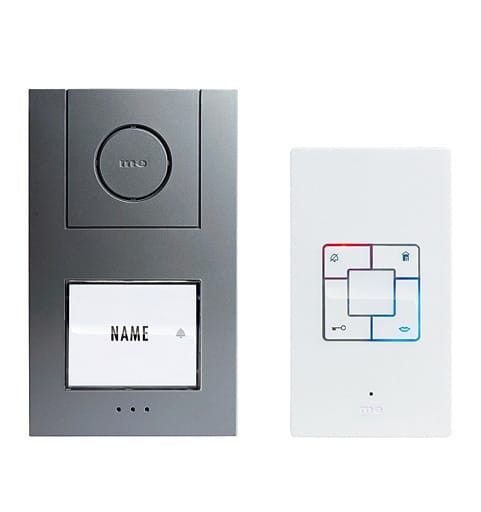 ME AD ALU 4010 A - Audio-Türsprechanlage Set, 1-Familienhaus, anthrazit