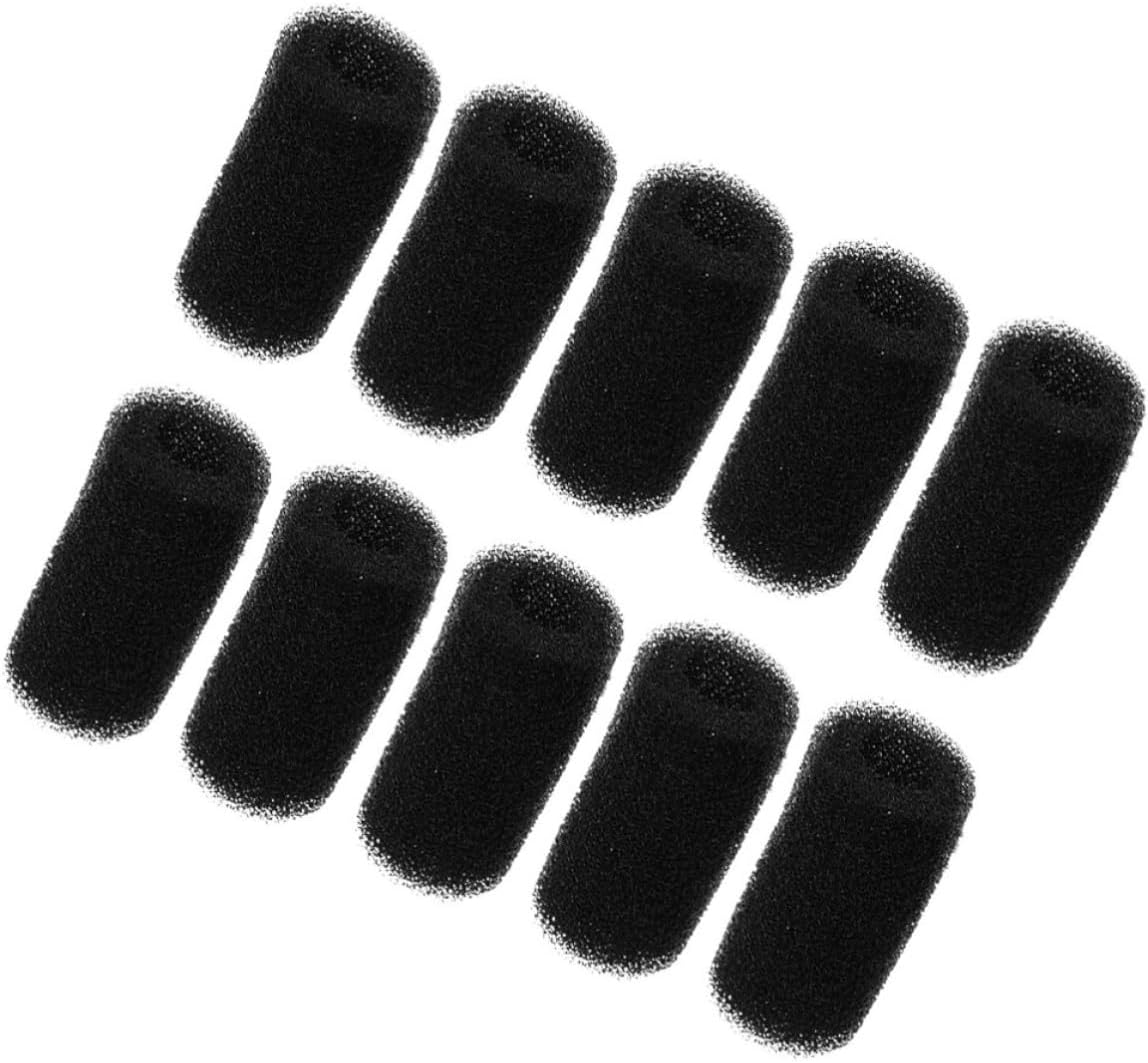 10 Ersatz-schaumstoffpads Für Poolreiniger, Schwarzer Wasserschwamm, Ersatzfilter Für Saug- Und Wartungsarbeiten
