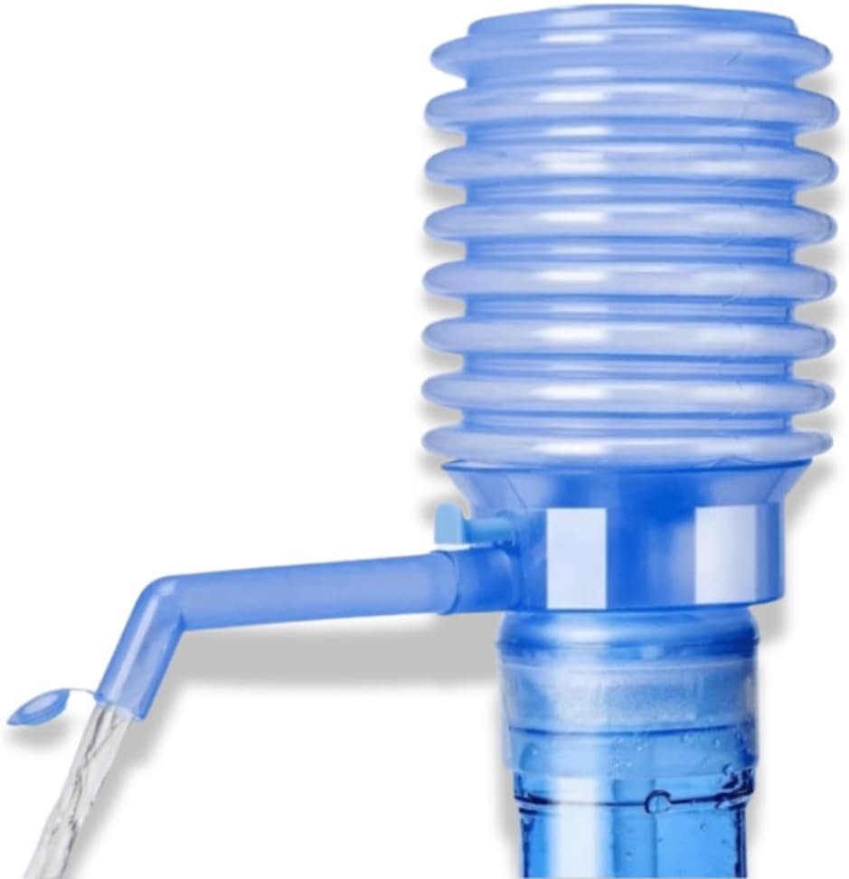 Universelle Manuelle Wasserpumpe Für Trinkbrunnen – Tragbarer Wasserspender Im Akkordeon-stil – Flaschenkompatibel – Einfache Bedienung Und Installation