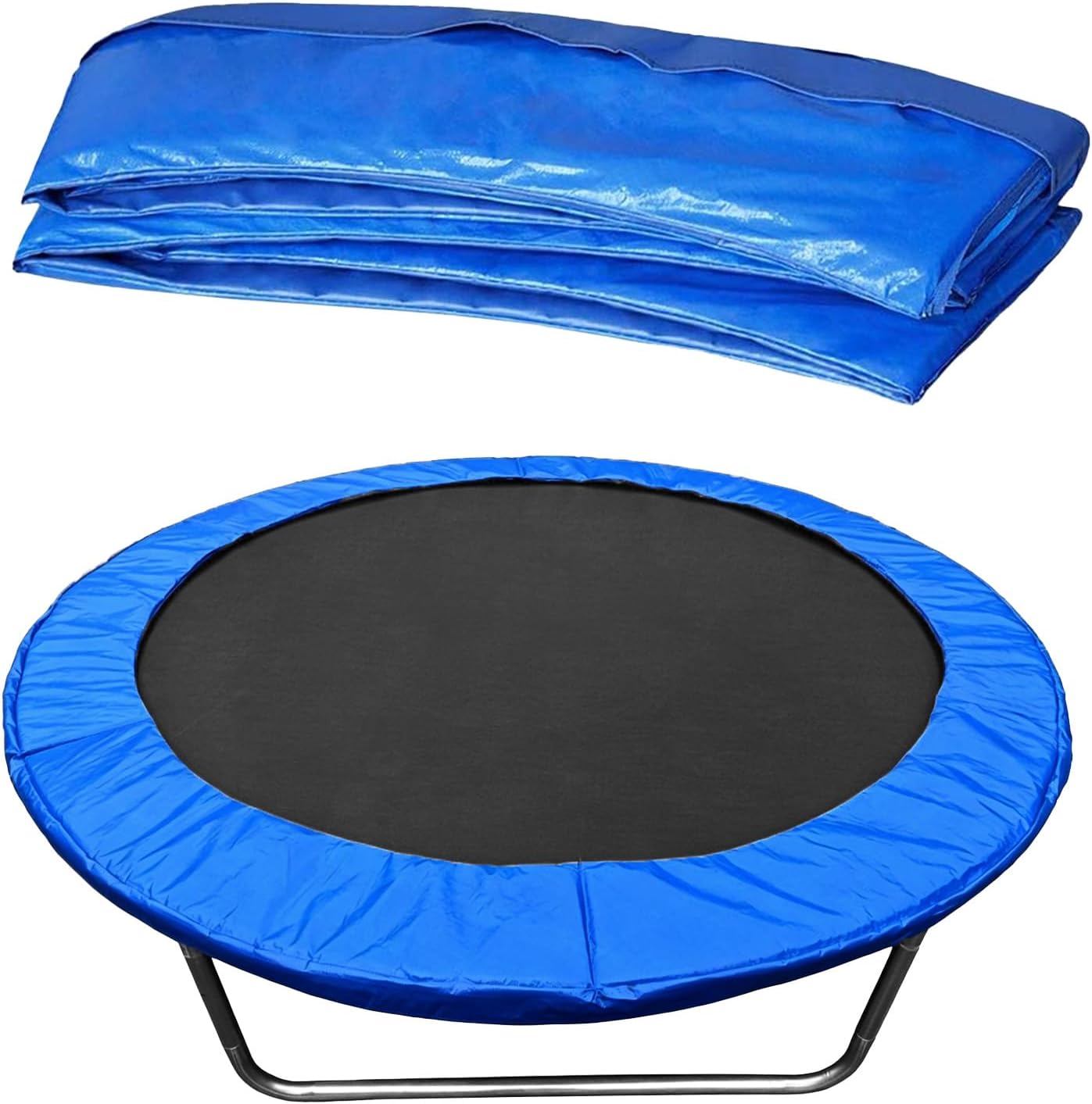 Schutzhülle Für Trampolin (3,66 M Durchmesser Sprungmatte, 72 Schlaufen) – Uv-beständig Und Wasserdicht – Universelle Schutzhülle Für Federn