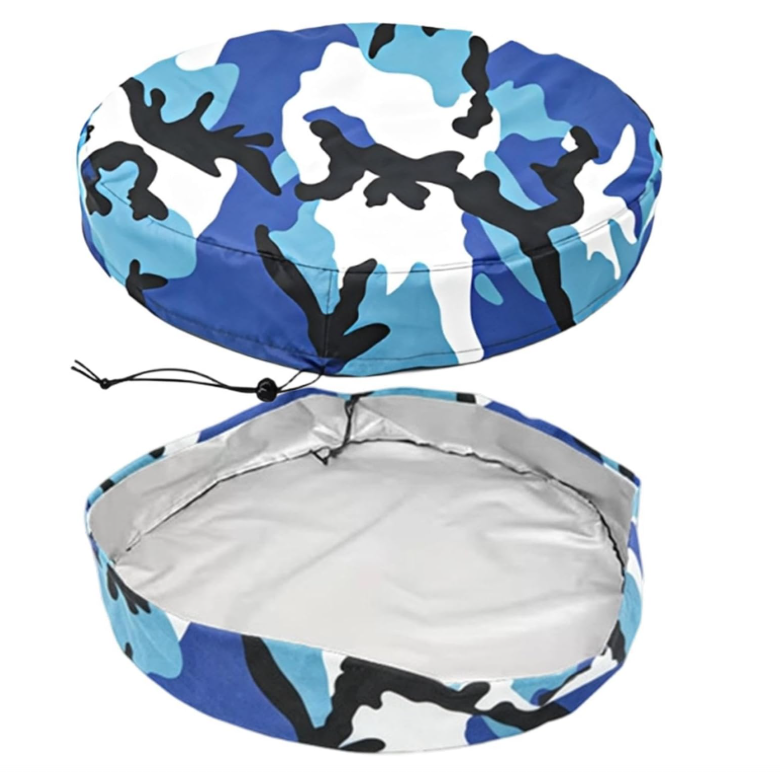 Set Mit 2 Wasserdichten Eimerabdeckungen Schutzhülle Für Eimer Im Freien (terrasse, Patio, Bauernhof, Gemüsegarten, Hafen)