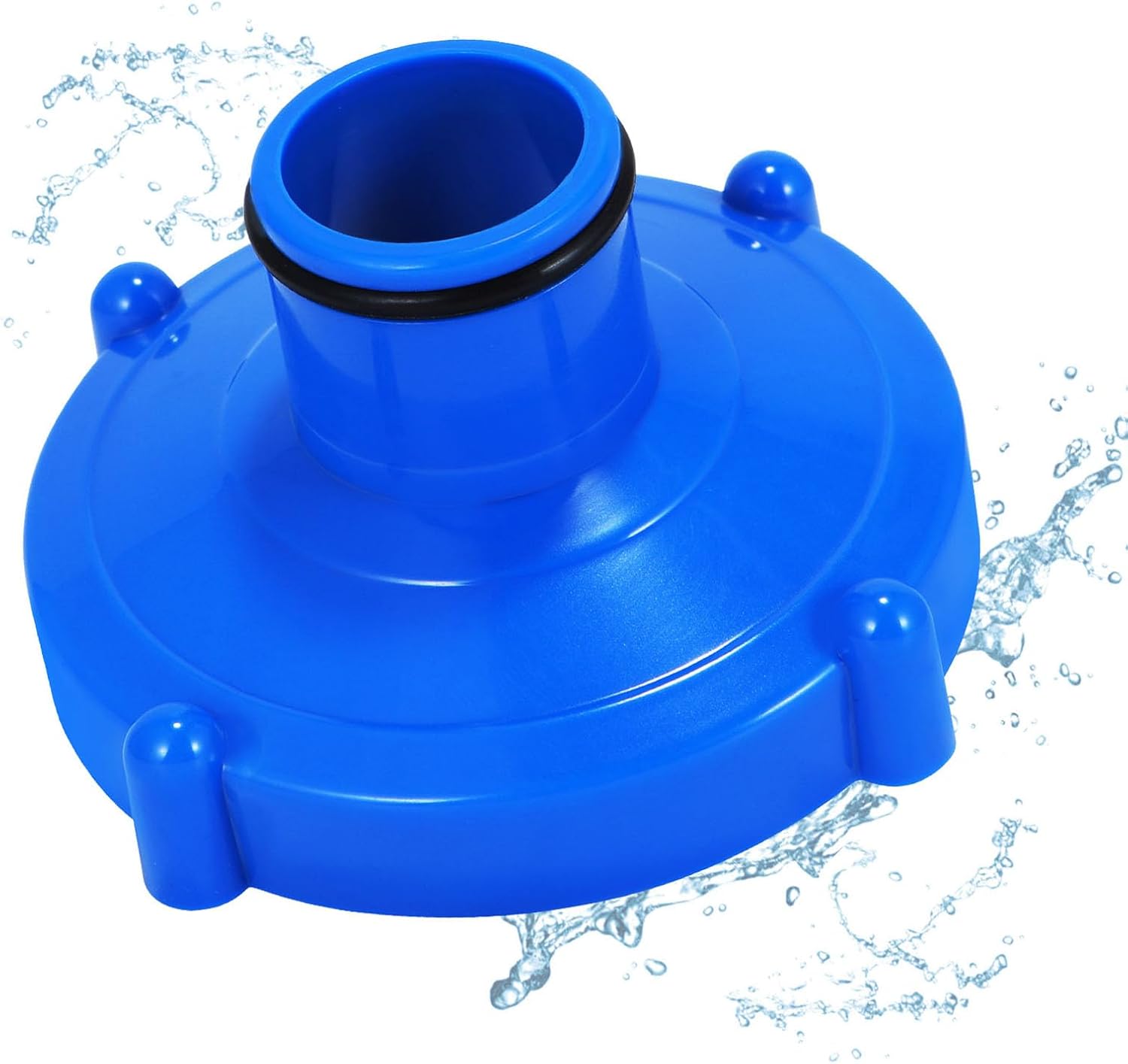 Pool-staubsauger-adapter, Pool-staubsauger-schlauchadapter, Poolzubehör, Geeignet Für Pool-saug- Und Filtersysteme, 80 Mm Auf 32 Mm (blau 1)