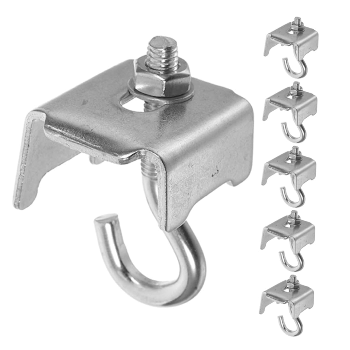 6-teiliges Schwerlast-stützsystem Für Dachstühle, Winkelträger, Hakenbefestigungsklemme, Zubehör Für Drahtregale, Metallstütze, Hängeklemme