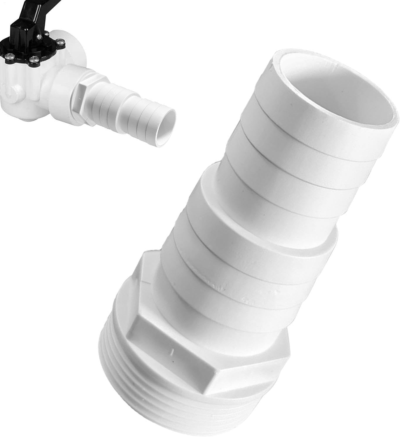 Pool-staubsauger-schlauchverbinder Mit Verstärkter Schnellanschlussdüse Adapter Für Poolskimmer-staubsauger, Geeignet Für Außenarmaturen Und -spülen, Wohnmobile Und Bewässerungsanlagen