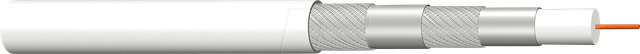 MEGASAT 100148 - Koaxialkabel Ø 7,0 mm, 110db, 50 m