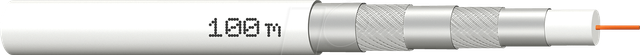 MEGASAT 100187 - Koaxialkabel Ø 7,0 mm, 130db, 100 m