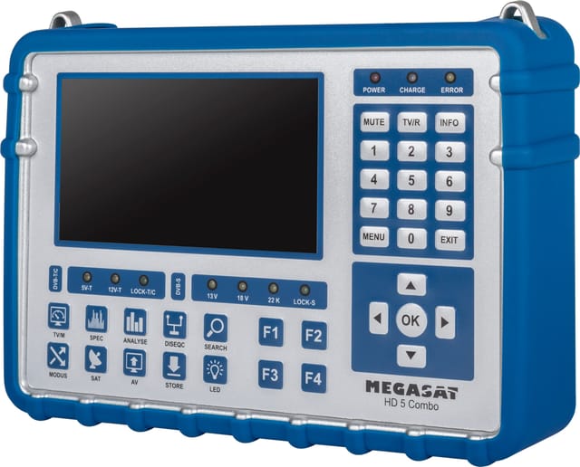MEGASAT 2600014 - Pegelmessgerät, Satmessgerät, 5'' LCD Display