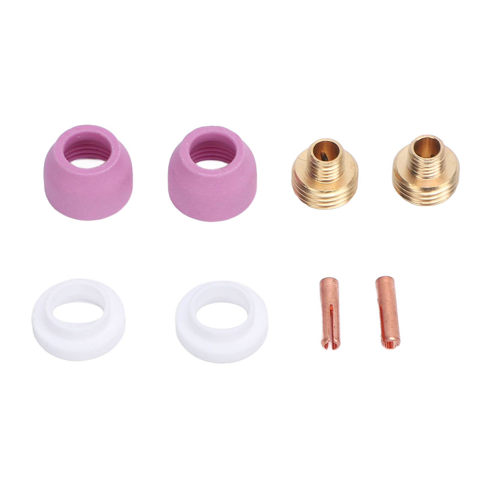 Schweißbrenner, 2,4-mm-anschluss, 2,4-mm-elektrodenklemme, Keramikdüse, Ptfe-frontabdeckung, Schweißbrennerzubehör