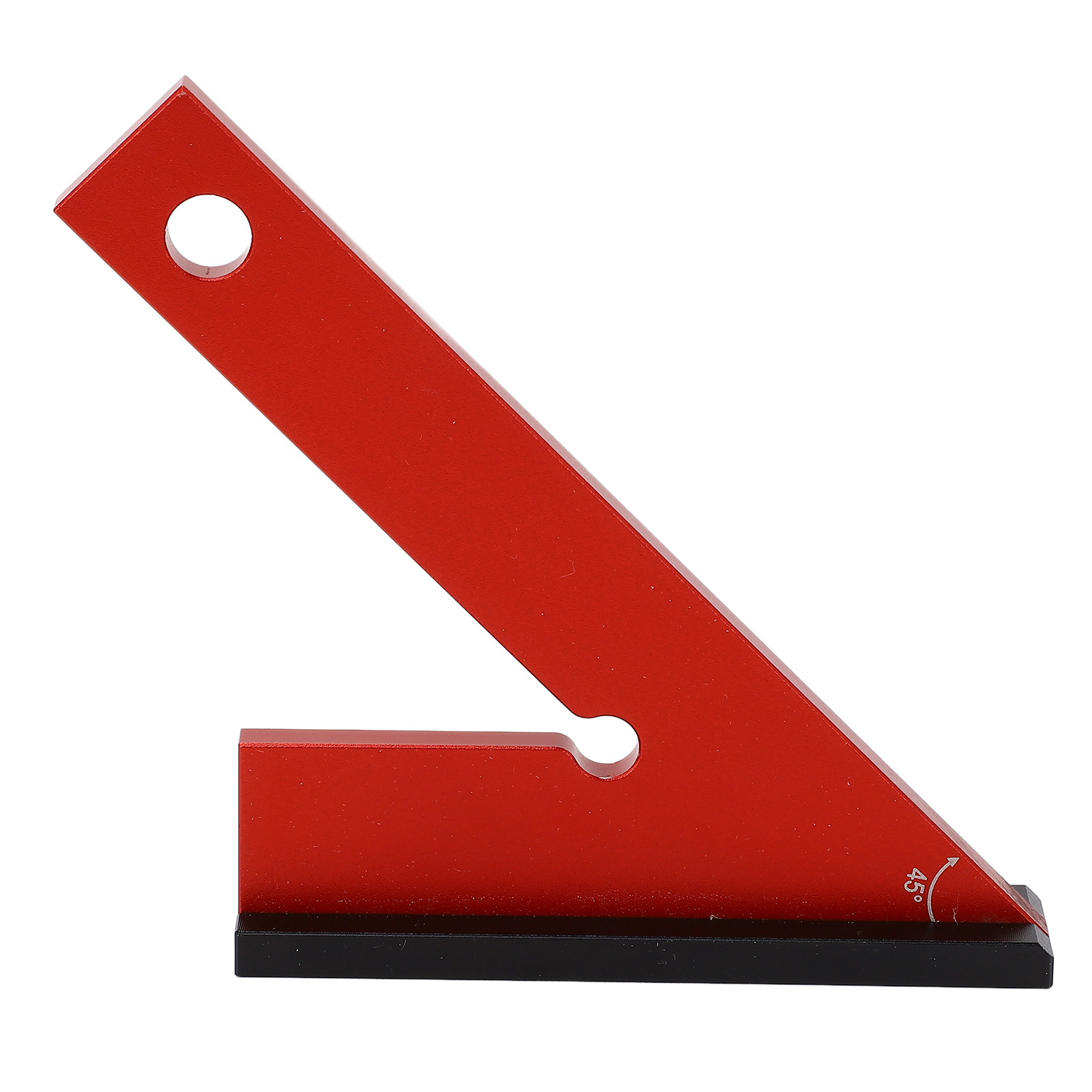 45°-winkelmesser Für Maschinisten Und Ingenieure, Aus Aluminiumlegierung, Mit Sockel.