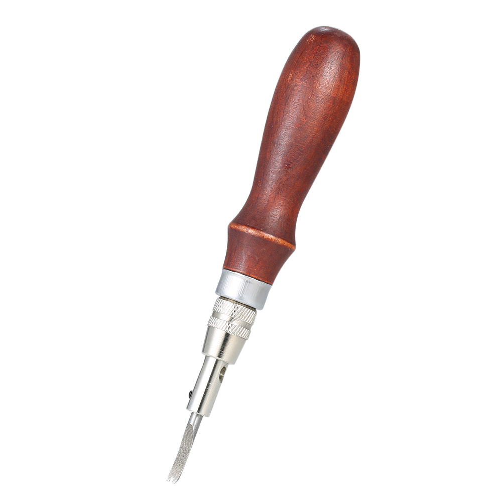 Professionelles 5-in-1-werkzeug Zum Nähen, Nuten Und Abschrägen Von Kanten Diy-set Für Lederarbeiten Handwerkzeug Zum Nähen Und Nuten Von Leder, Holz Und Stahl.