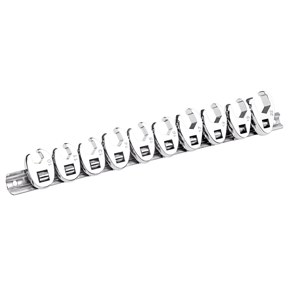 10-teiliger Sechskantschlüsselsatz Für Ölleitungen (3/8-zoll-antrieb), Gitterschlüsselbits Für Benzin, Schraubenschlüsselbits Zum Aus- Und Einbau Von Bremsölleitungen, Multifunktions-maulschlüsselbits