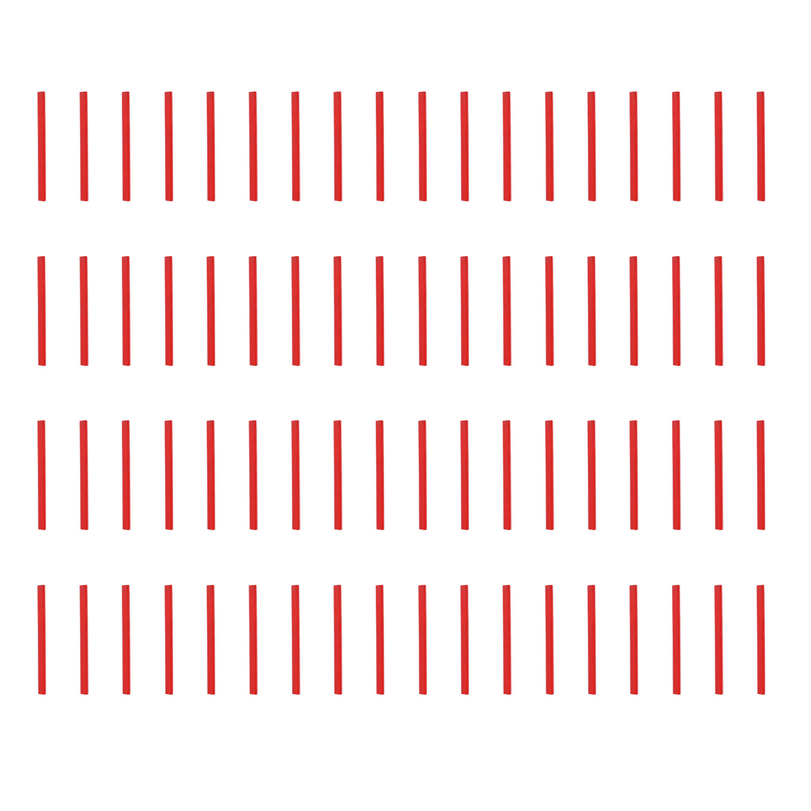 Set Mit 72 Professionellen Achteckigen Zimmermannsbleistiften Zum Markieren Von Holz, Ideal Für Baupläne Und Heimwerkerprojekte.