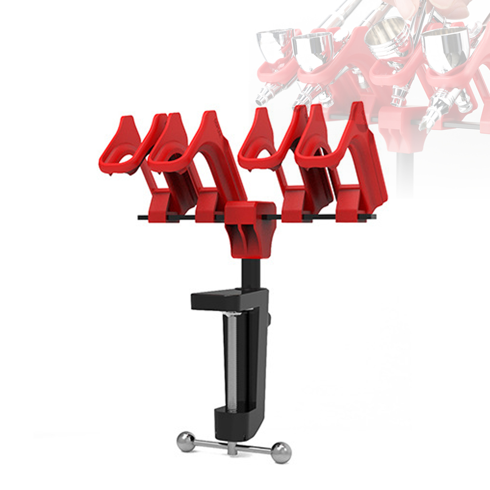 Schnellverschluss-airbrush-halterung, Schnellzieh-sprühstifthalterung, Über 30 Mm Verstellbar, 360°-drehung Für Bequeme Und Mühelose Bedienung.