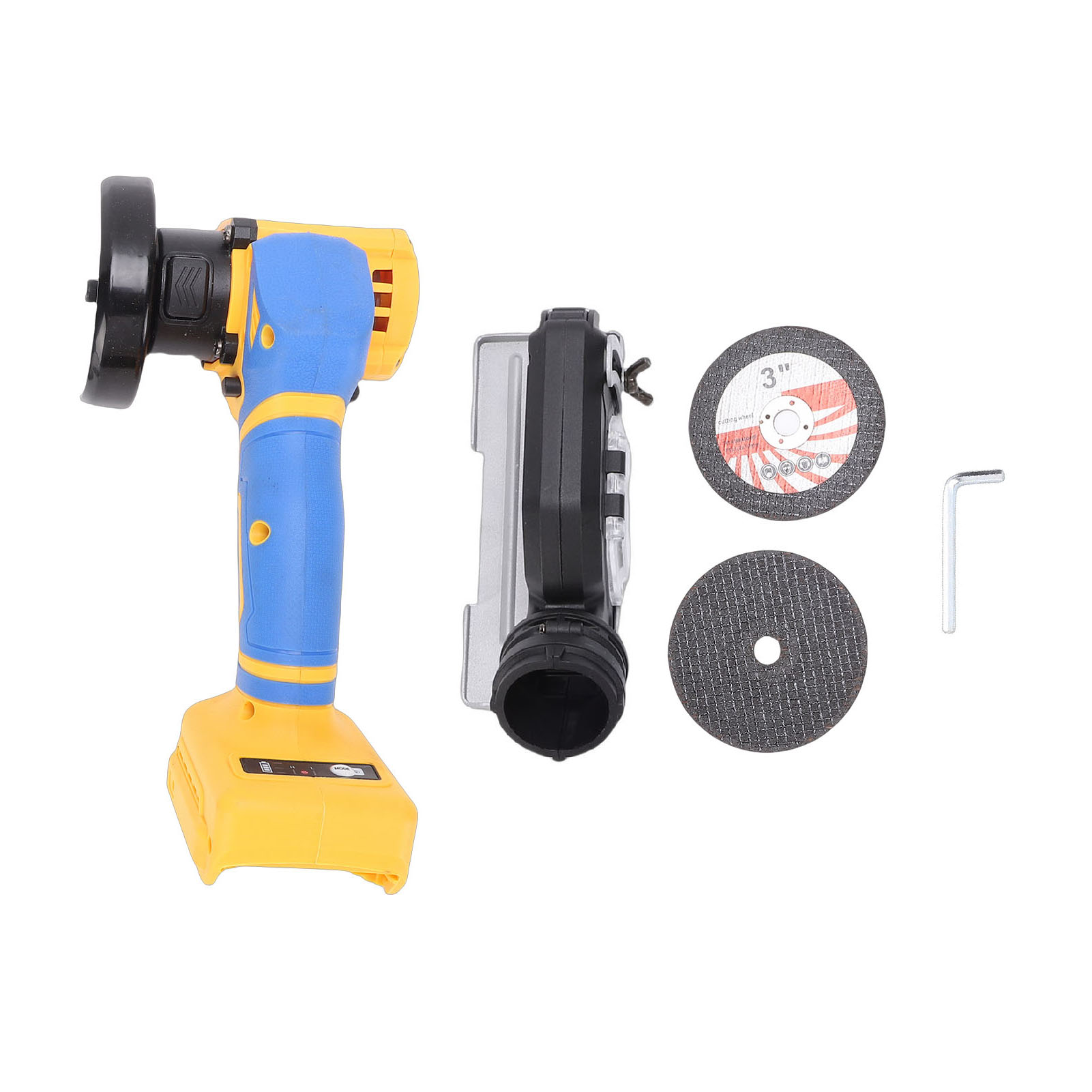 Akkubetriebene Kreissäge Mit 19.000 U/min Bürstenlosem Motor, Mini-kreissäge Mit 7,6 Cm (3 Zoll) Sägeblättern Und Abnehmbarer Staubschutzhaube Für Metalle, Holz Und Kunststoffe.