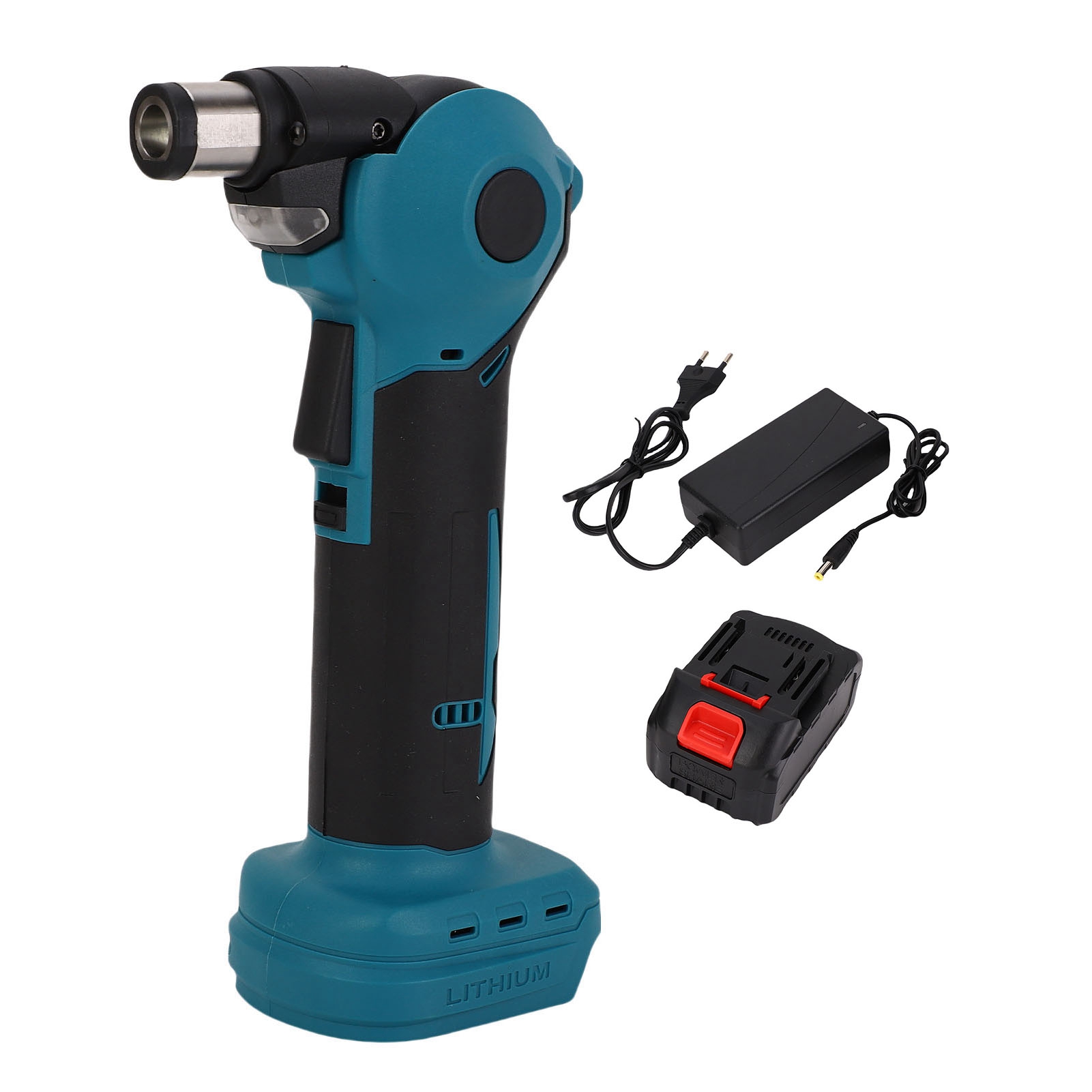 Akkubetriebener Elektrischer Nagelpistole Mit Bürstenmotor, Für Den Rahmenbau, Ideal Für Schreinerprojekte (eu-stecker).