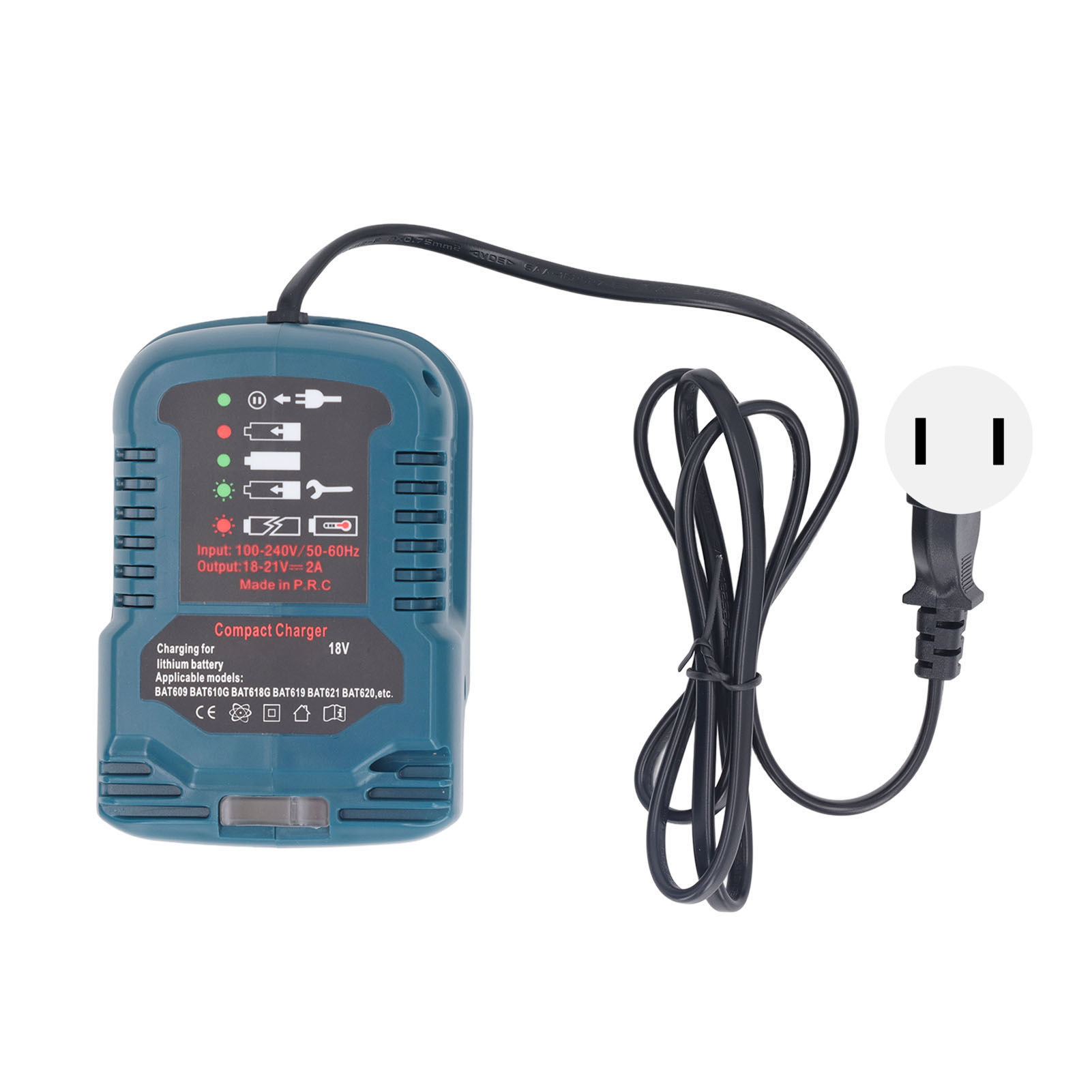 Mini-tragbares Kabelloses Ladegerät Für Elektrowerkzeuge, Kompatibel Mit Lithium-ionen-akkus Bat609 Und Bat610g.