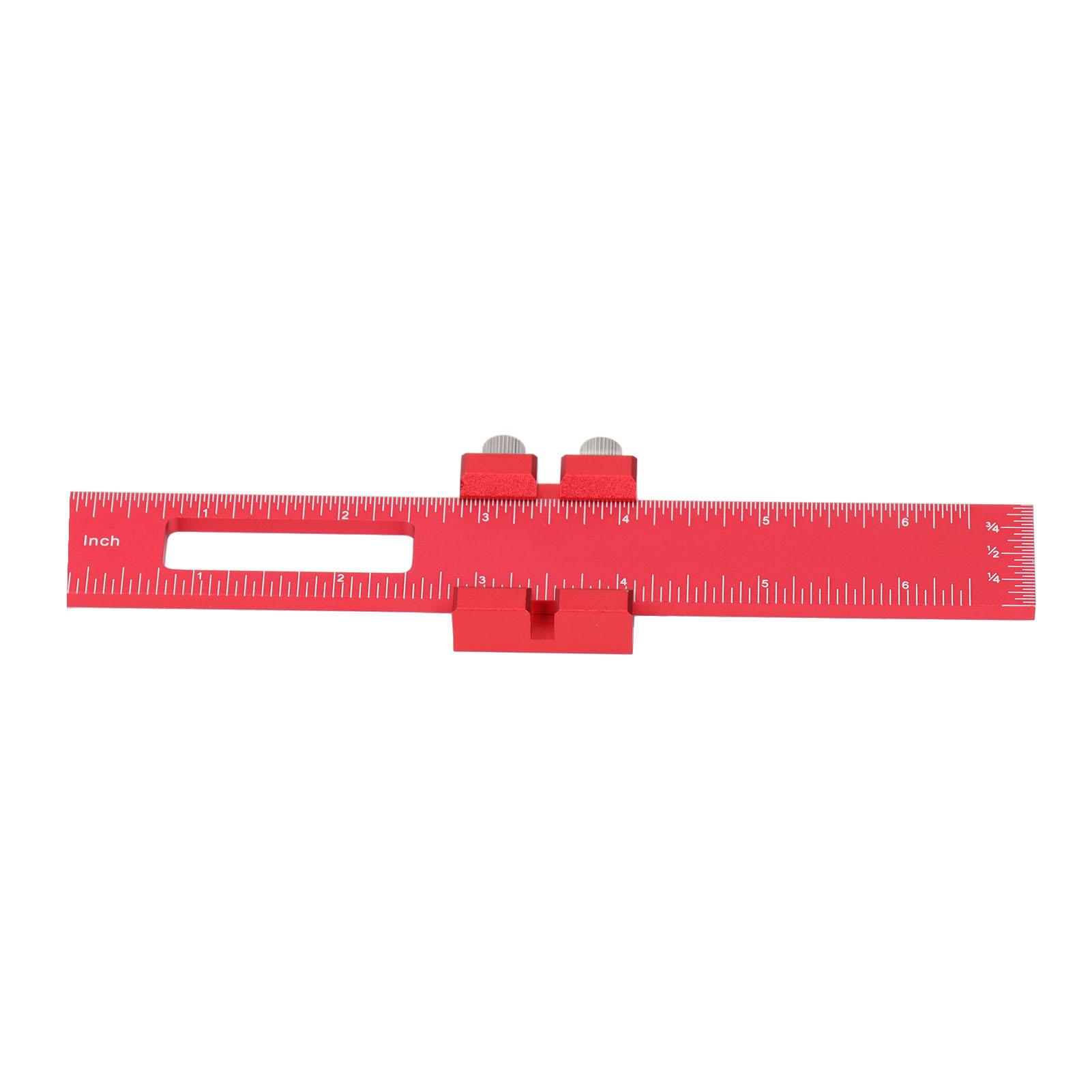 Anreißlineal Für Holzbearbeitung, 15 Cm, Aus Aluminiumlegierung, Multifunktionales Mess- Und Anreißwerkzeug