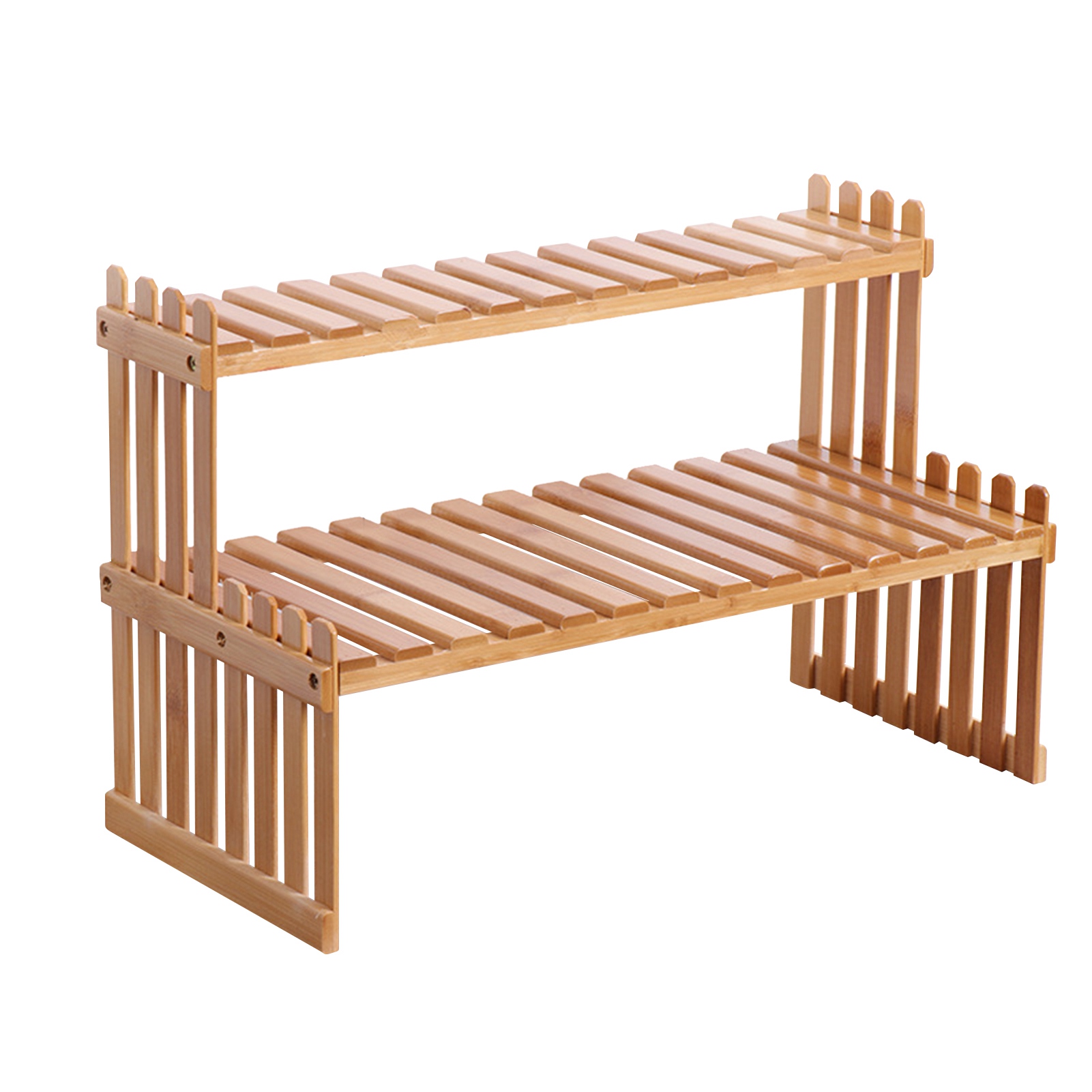 Bambus-arbeitsplattenregal Für Pflanzen, Bambus-blumentopfständer, Balkonregal, Kleiderschrank-organizer, Multifunktionales Diy-aufbewahrungsregal Für Wohnzimmer, Schlafzimmer, Kinderzimmer