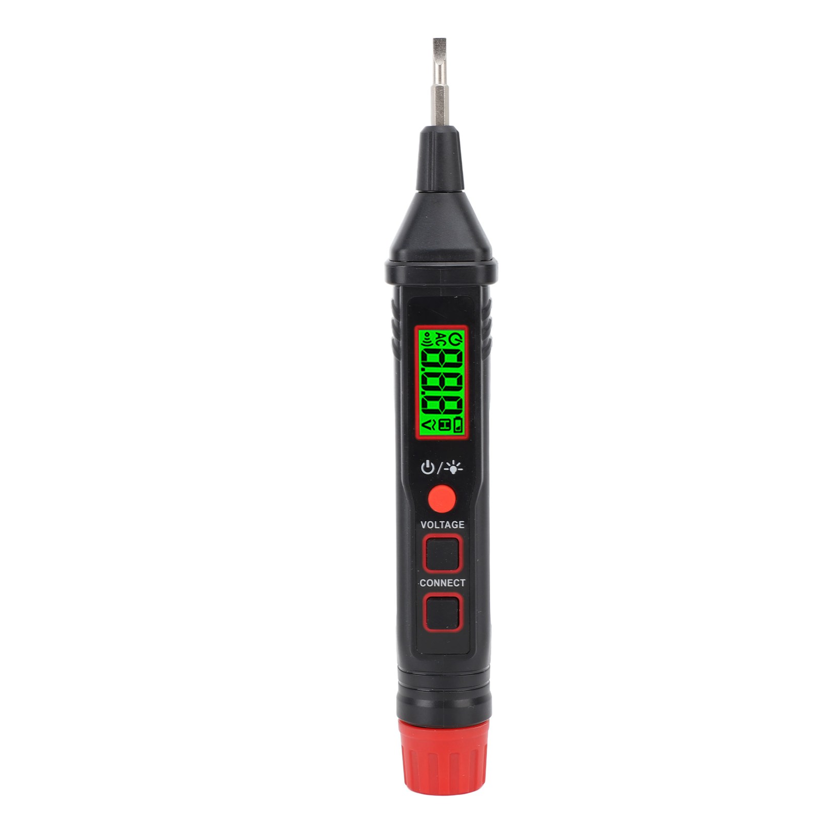 Spannungsprüfstift Mit Lcd-digitalanzeige, 12–1000 V Ncv, Spannungsdetektor, Schaltungsprüfstift Für Reparaturen