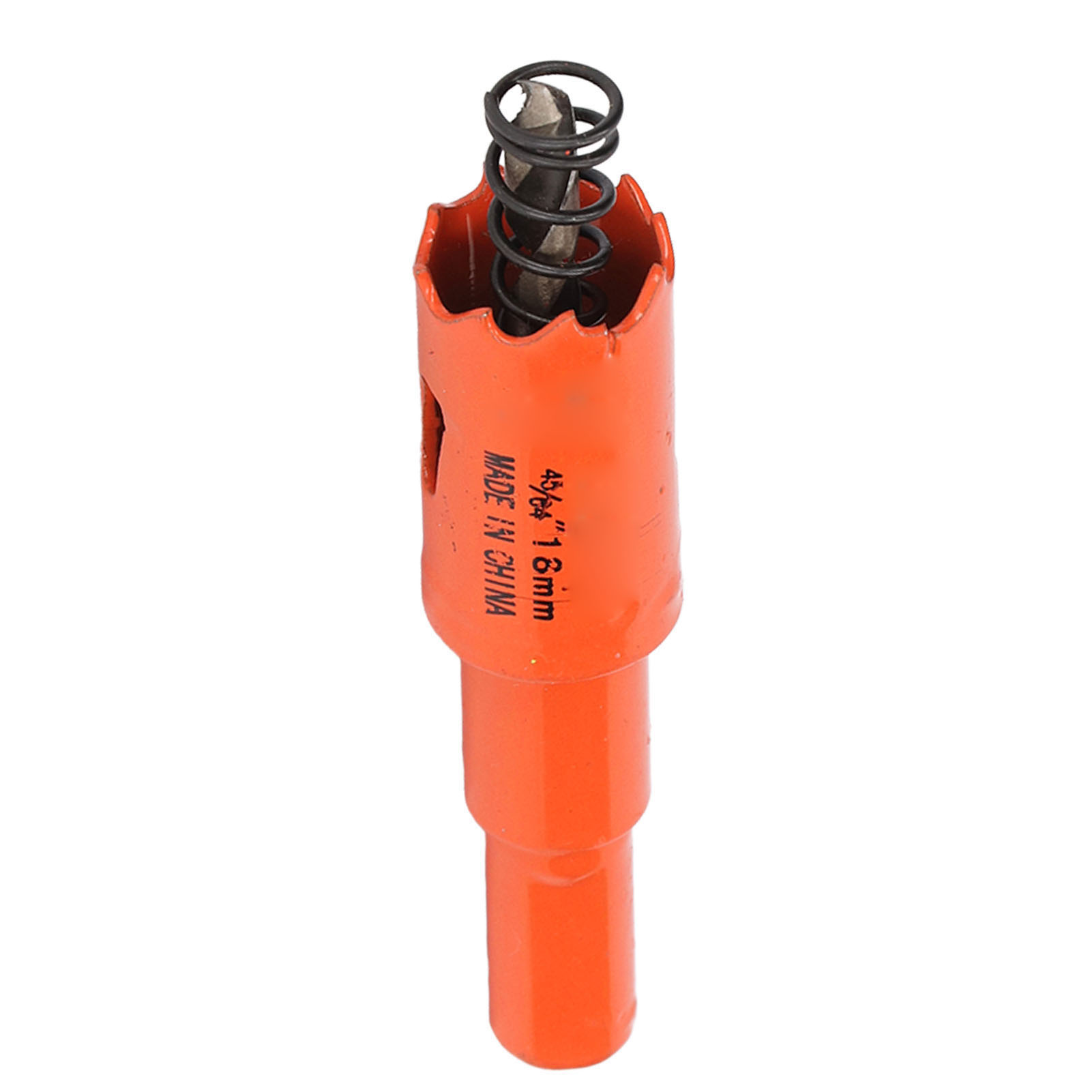 Bimetall-lochsägebohrer Aus Schnellarbeitsstahl Mit Bohrfutter Für Holz Und Metall, 45/64 Zoll (18 Mm)