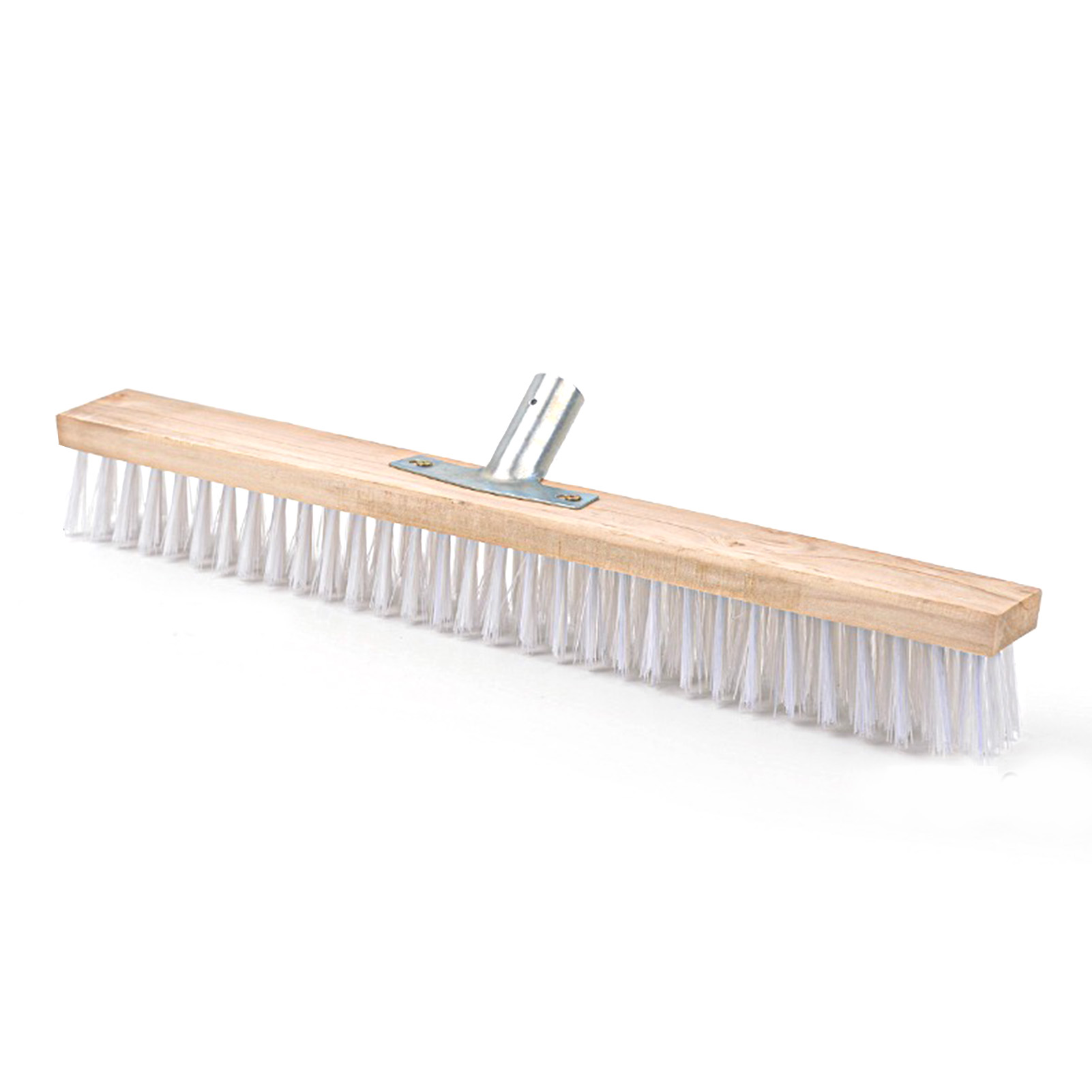 Bodenbürstenkopf Mit Nylonborsten, Robuste Ersatzbürste Für Gehwege, Treppen, Terrassen Und Fliesen, 50 Cm Lang