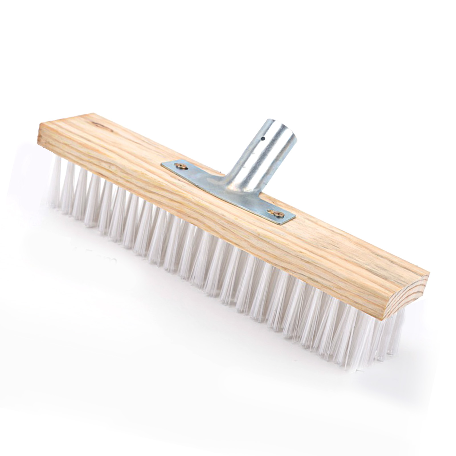 Bodenbürstenkopf Mit Nylonborsten, Robuste Ersatzbürste Für Gehwege, Treppen, Terrassen Und Fliesen, 30 Cm Lang