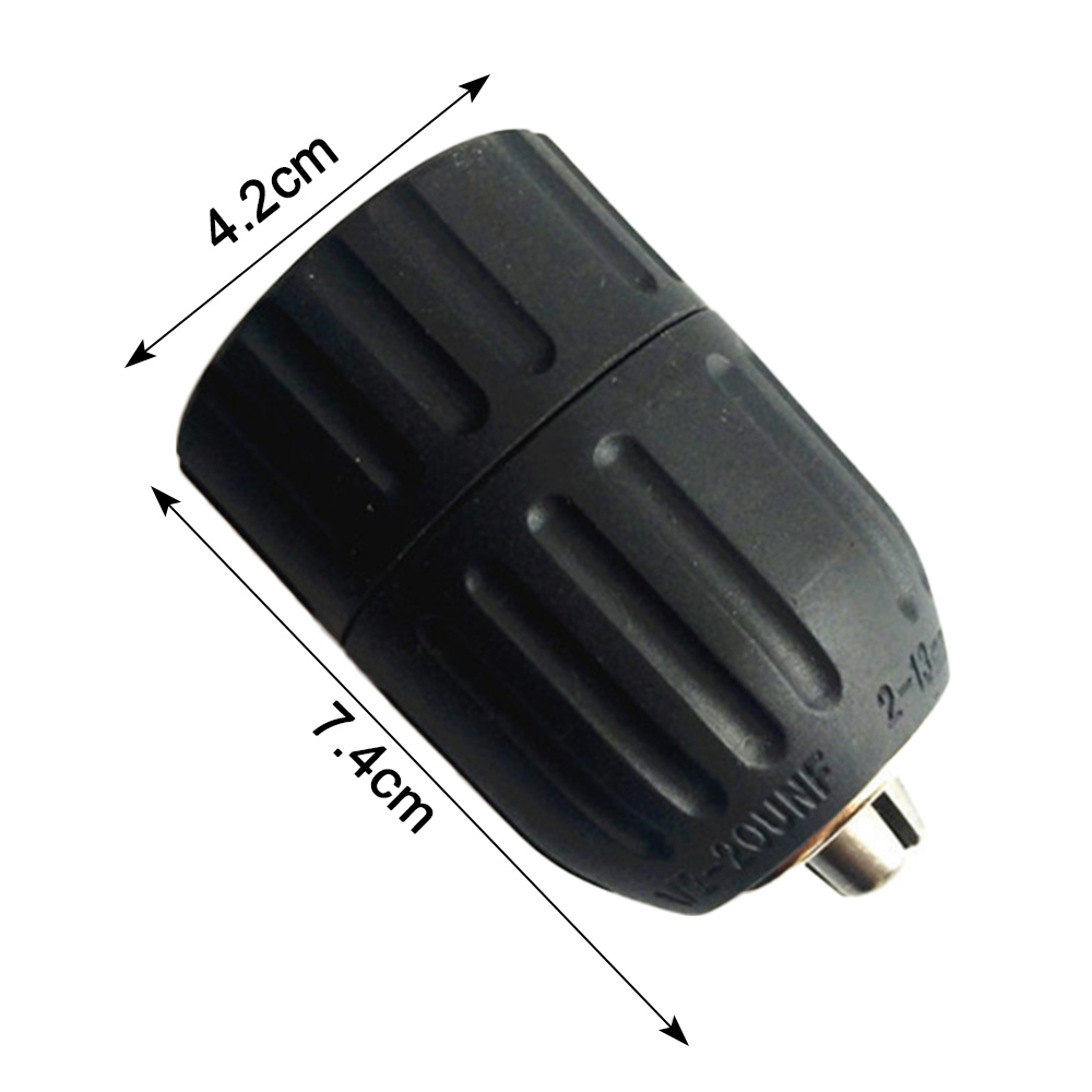 Bohrfutter 2 Mm Bis 13 Mm, 1/2" 20unf Gewinde, Hochgeschwindigkeitsstahl, Für Handgeführte Elektrische Bohrmaschinen.