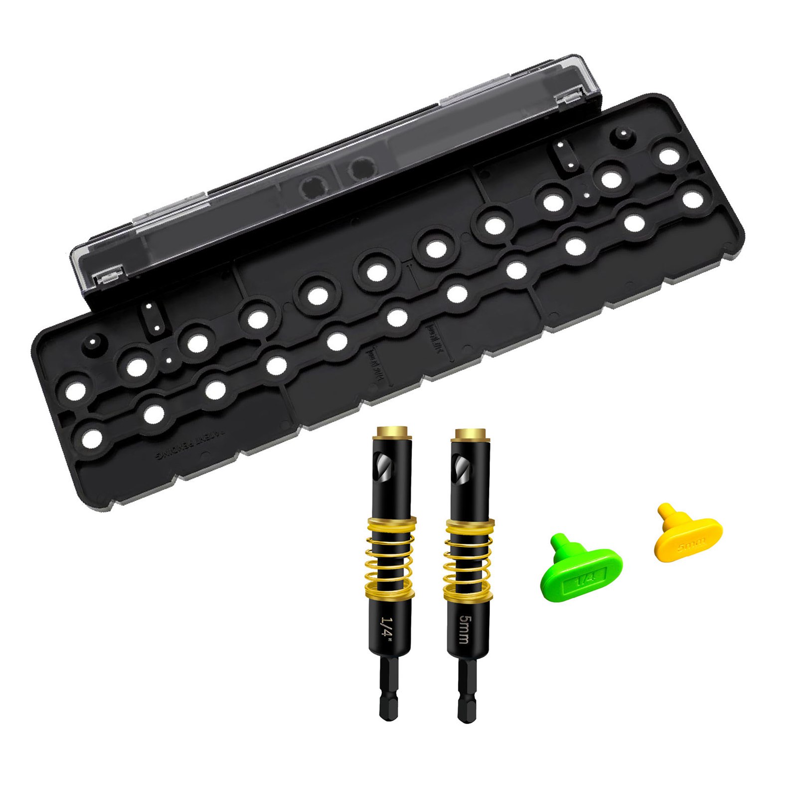 Multifunktionale Bohrschablone Für Regal- Und Schrankbeschläge, 5 Mm (1/4 Zoll) Bohrgenauigkeit Für Die Holzbearbeitung